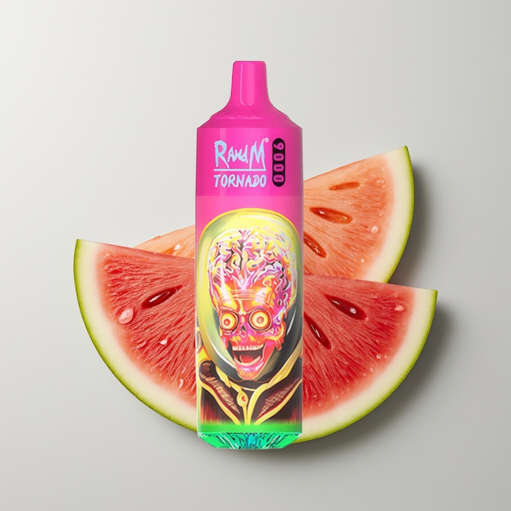 RandM Tornado 9000 - Raspberry Watermelon: Revoluce v Elektronickém Kouření, Která Vás Ochvátí